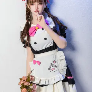 166全硅胶小野女仆装