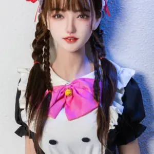 166全硅胶小野女仆装