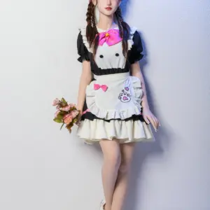 166全硅胶小野女仆装
