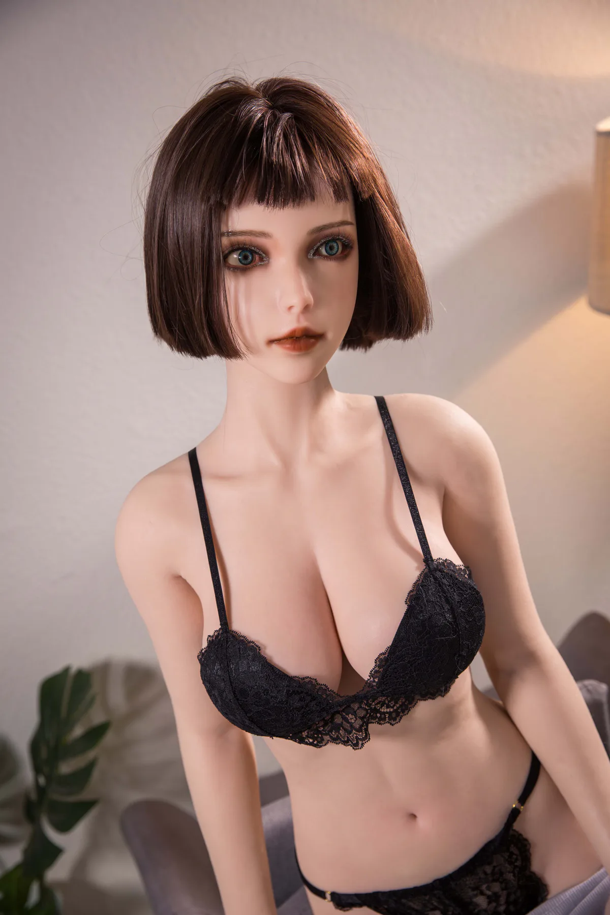 162硅胶莉世 短发 35