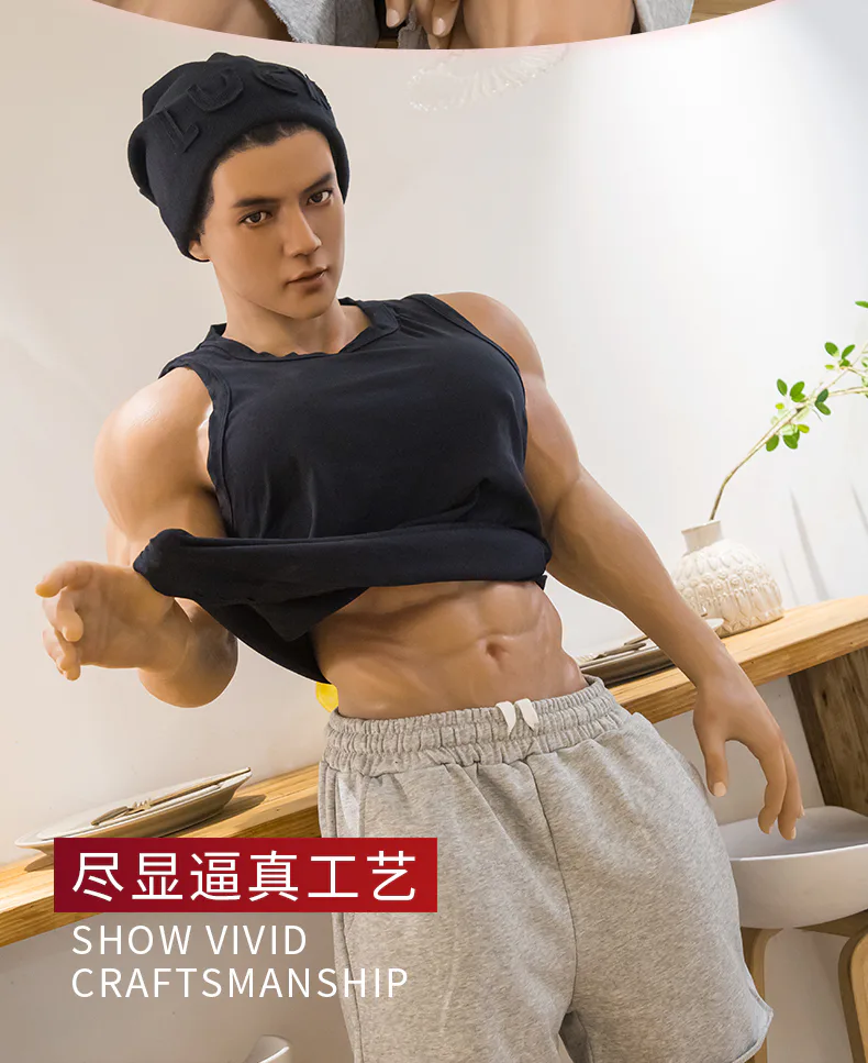 180全硅胶肌肉款韩 60