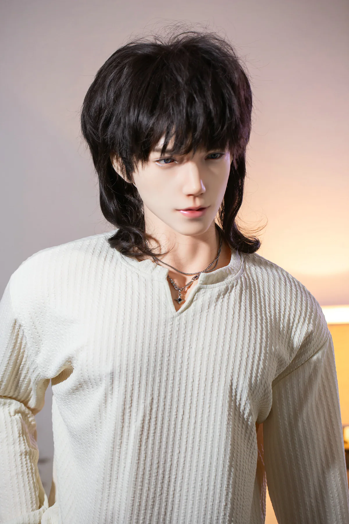 185全硅胶男娃顾城 17