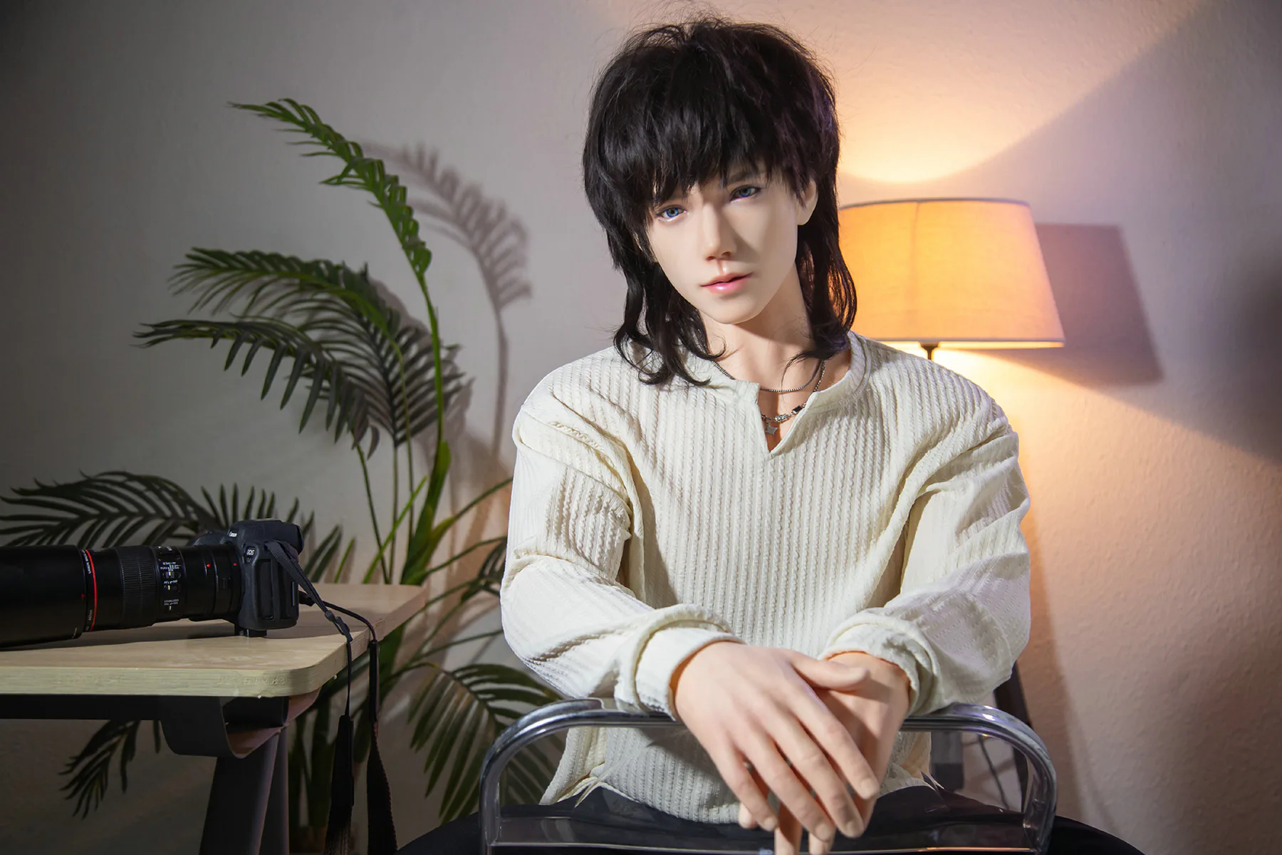 185全硅胶男娃顾城 34